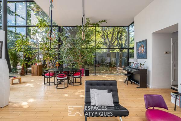 Maison bourgeoise d’exception avec extension en verre