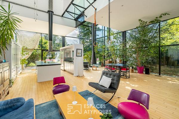 Maison bourgeoise d’exception avec extension en verre