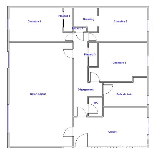 Appartement à vendre 4 pièces 91 m² Lorient