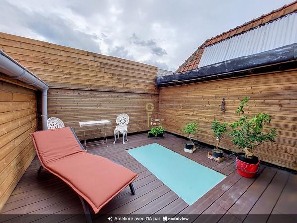 RARE APPARTEMENT 105M² + HANGAR 110M²