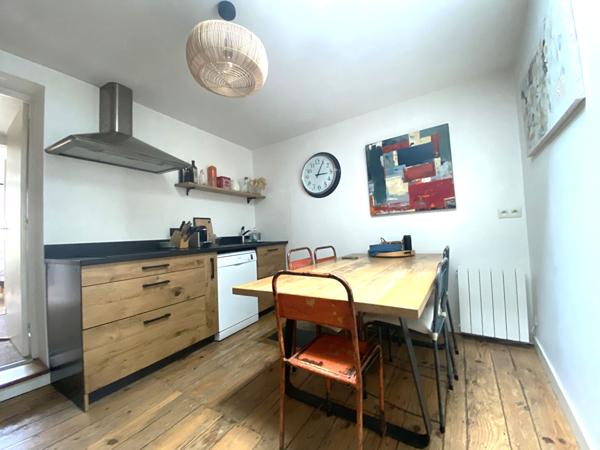 Appartement à vendre à Vannes 4 pièces avec jardin - Dernier étage - Hôtel de ville