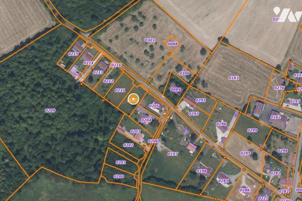 Terrain à bâtir d'une surface de 1221 m² - Champosoult