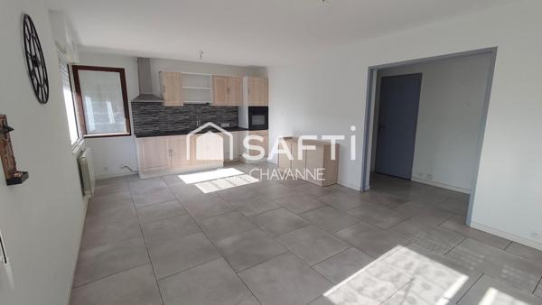 T3 lumineux avec garage, cave à Mandeure