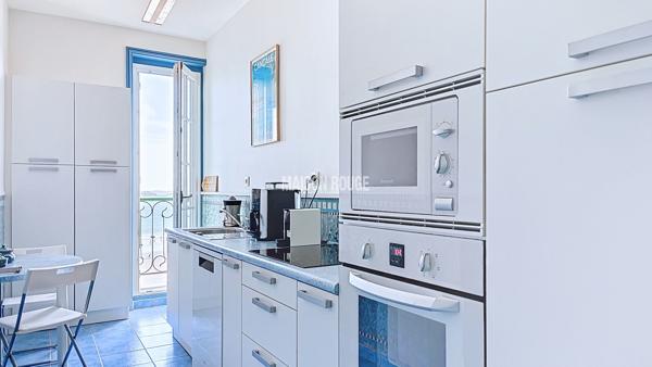Appartement lumineux vue mer Dinard, plage de l'Écluse avec ascenseur et stationnement