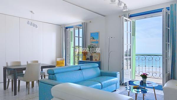 Appartement lumineux vue mer Dinard, plage de l'Écluse avec ascenseur et stationnement