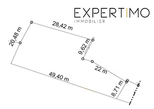 Nieuil-l'Espoir (86340) Terrain à bâtir de plus de 1000 m² hors lotissement avec assainissement relié au tout à l'égout