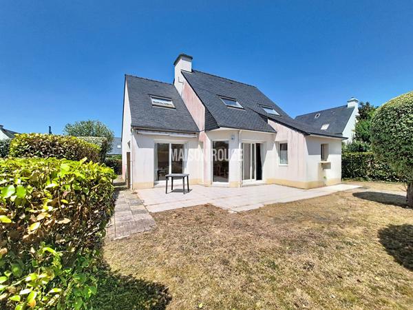 Maison lumineuse avec vie de plain-pied, jardin arboré et terrasse plein sud ? Golfe du Morbihan
