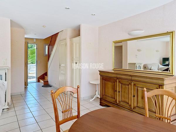 Maison lumineuse avec vie de plain-pied, jardin arboré et terrasse plein sud ? Golfe du Morbihan
