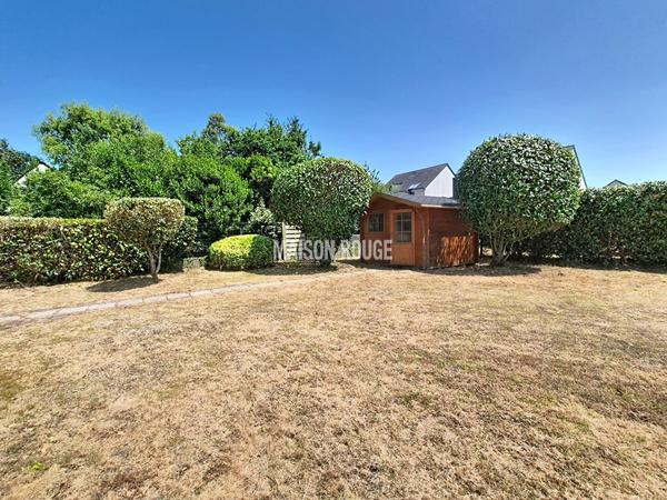 Maison lumineuse avec vie de plain-pied, jardin arboré et terrasse plein sud ? Golfe du Morbihan