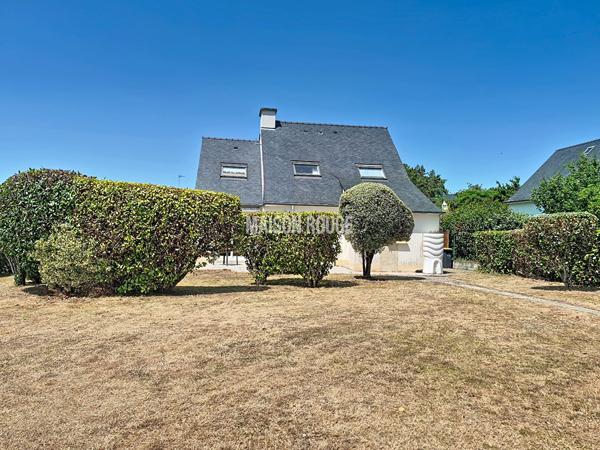 Maison lumineuse avec vie de plain-pied, jardin arboré et terrasse plein sud ? Golfe du Morbihan