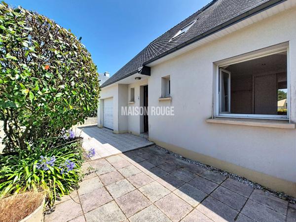 Maison lumineuse avec vie de plain-pied, jardin arboré et terrasse plein sud ? Golfe du Morbihan