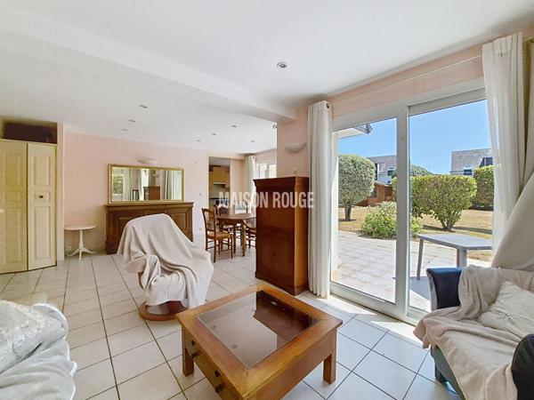 Maison lumineuse avec vie de plain-pied, jardin arboré et terrasse plein sud ? Golfe du Morbihan