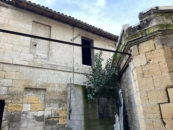 Maison à rénover 2 pièces 100 m² avec jardin centre-ville de Libourne