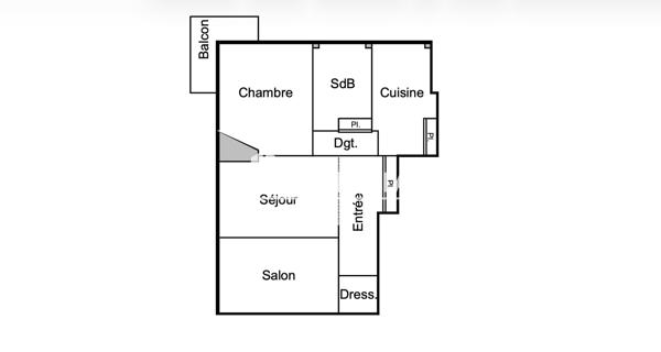À vendre Appartement 3 pièces 73 m² - Laon 02000