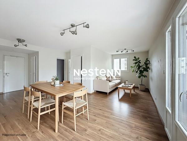 TOURS SUR, Appartement  2 chambres vendu loué