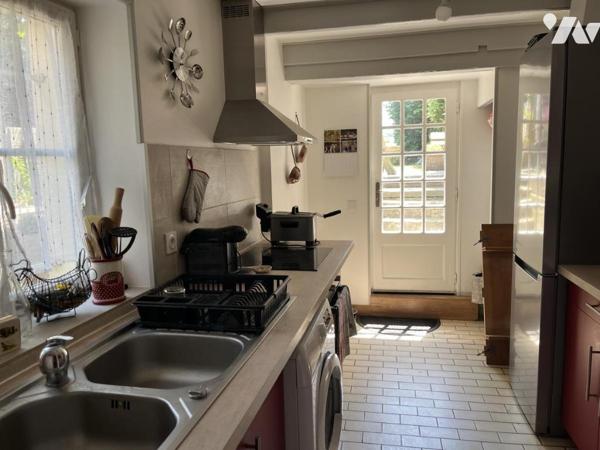 Maison de bourg avec jardin