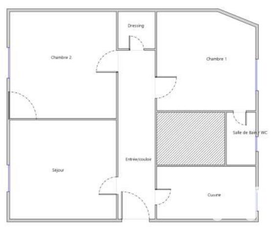 Appartement à vendre 3 pièces 50 m² Le Kremlin-Bicêtre