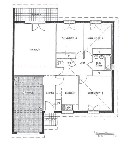 SAINT SIMON - Villa T4 avec jardin et garage Détails des diagnostics énergétiques