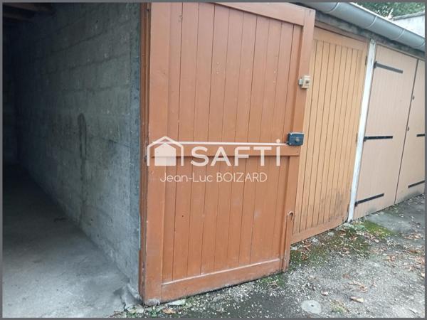A VENDRE 1 GARAGE pour 1 VOITURE PROCHE CENTRE VILLE