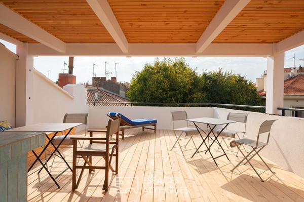 Maison de village composé d’une habitation et d’un local commercial