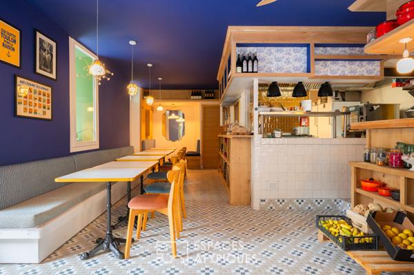 Maison de village composé d’une habitation et d’un local commercial