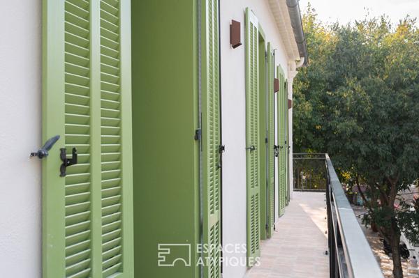 Maison de village composé d’une habitation et d’un local commercial