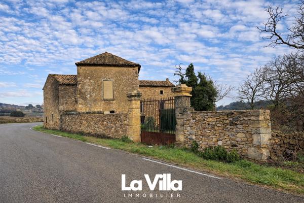 Laudun-l'Ardoise (30290) Maison (mas en pierres)