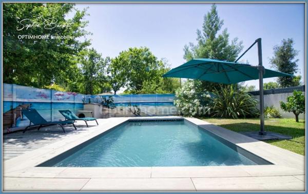 Maison contemporaine 5 pièces, moderne et qualitative, avec piscine et garage au coeur du Bassin d'Arcachon - Gujan-Mestras 33