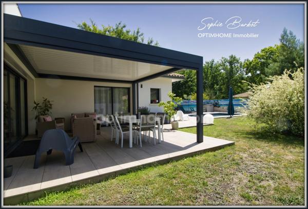 Maison contemporaine 5 pièces, moderne et qualitative, avec piscine et garage au coeur du Bassin d'Arcachon - Gujan-Mestras 33