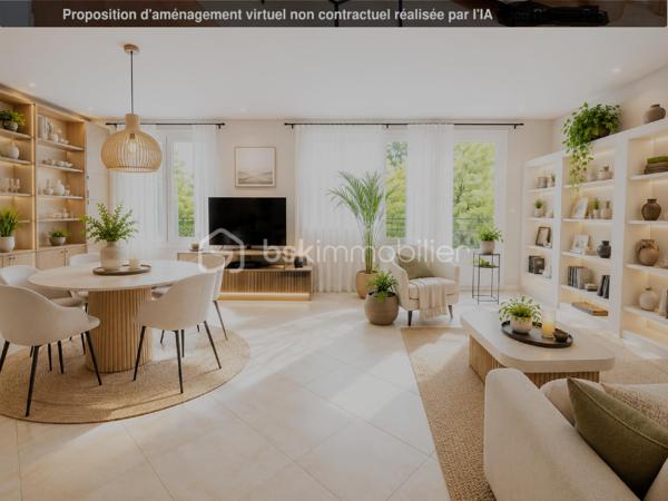 APPARTEMENT LUMINEUX AU SEIN DE LA VERDOYANTE RÉSIDENCE SÉCURISÉE MARECHALE SAINT MARTIN, APPRÉCIÉE PAR LES FAMILLES AVEC ESPACES VERTS, AIRE DE JEUX, ACCÈS DIRECT AU BOIS, QUARTIER PROCHE COMMERCES ET ÉCOLES À MOINS DE 2 MIN À PIED.

Appartement situé au 1er étage au calme en fond de résidence, il vous offre:
- Une belle entrée avec rangements (porte blindée récente, 7 points, coupe feu) et WC séparés
- Un séjour / salle à manger lumineux avec accès à un petit balcon donnant sur le bois (anciennement 3ème chambre), aucun vis-à-vis !
- Une spacieuse cuisine séparée avec loggia sécurisée servant de cellier 
Côté nuit:
- 2 chambres 
- Salle d'eau avec fenêtre double vitrage, sèche serviettes 
Une grande cave au sous sol et une place de stationnement privative en extérieur complètent ce bien.

Prestations : Double vitrage PVC / chauffage gaz individuel, chaudière récente / fibre/ interphone / vigik / portail motorisé pour accès à la résidence et au stationnement, gardien.
ON AIME :
- La tranquillité de la résidence et ses espaces verts
- Les volumes de l’appartement et son agencement
- La proximité avec les écoles et les commerces À 2 PAS DE LA PLACE DE VERDUN ET DU GROUPE SCOLAIRE MOULIN/MONNET (MATERNELLE ET PRIMAIRE) , AU CALME EN FOND DE RÉSIDENCE SANS VIS-A-VIS !