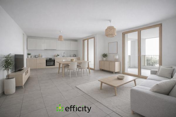 Appartement 5 pièces - 90 m² Exclusivité efficity
