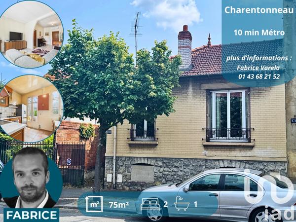 Maison à vendre 3 pièces 75 m² Maisons-Alfort