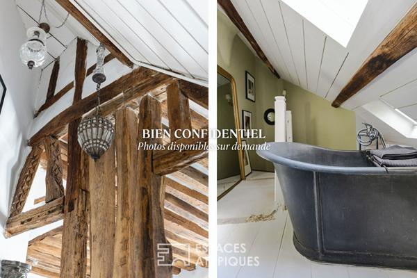 Duplex à l’esprit maison sous les toits au coeur du Haut-Marais