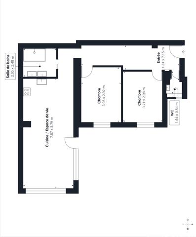 Appartement à vendre 3 pièces 75,65 m² Paris 20
