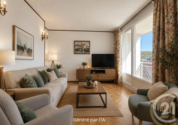Appartement F4 à vendre  4 pièces - 83,20 m 2   MAROMME  - 76