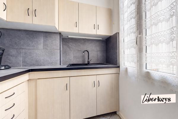 🏡 T2 43 m² – Séjour 21 m² – Dressing – Métro Chartreux
