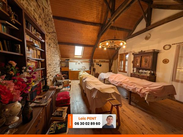 Maison 135m², 7 pièces, 6 chambres à vendre ARFEUILLES (03120)