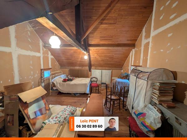 Maison 135m², 7 pièces, 6 chambres à vendre ARFEUILLES (03120)