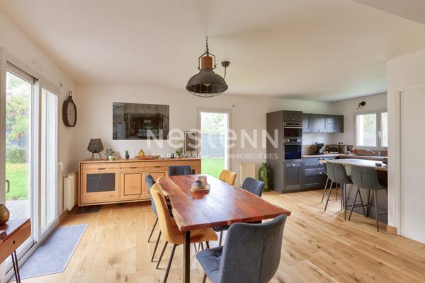 A VENDRE Maison Yffiniac, 3 chambres + 1 bureau, terrain sans vis à vis clos et arboré, en impasse