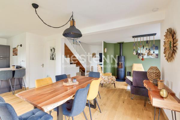 A VENDRE Maison Yffiniac, 3 chambres + 1 bureau, terrain sans vis à vis clos et arboré, en impasse