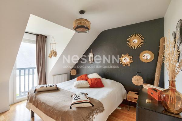 A VENDRE Maison Yffiniac, 3 chambres + 1 bureau, terrain sans vis à vis clos et arboré, en impasse