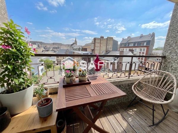 Appartement 4 chambres avec balcon et place de parking