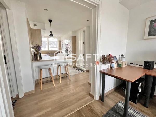 Appartement 4 chambres avec balcon et place de parking