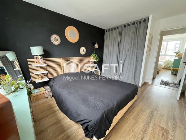 Appartement 4 chambres avec balcon et place de parking
