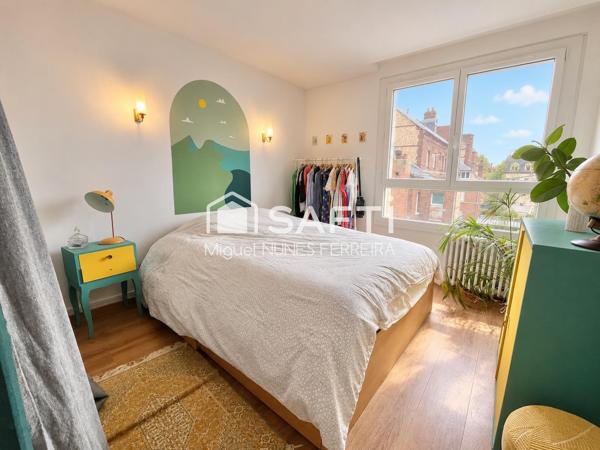 Appartement 4 chambres avec balcon et place de parking