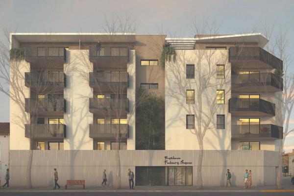 À vendre (loué) - T2 récent avec terrasse et parking couvert. Investissement sécurisé