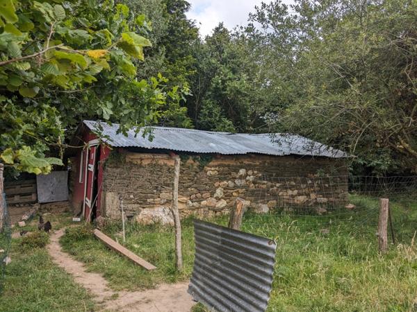 PLUMELIAU MAGNIFIQUE CHAUMIERE DE 170M² 7 PIECES 2 PARCELLES DE 1037 M² ET PARCELLE BOISEE DE 1,3 HECTARE ENVIRON