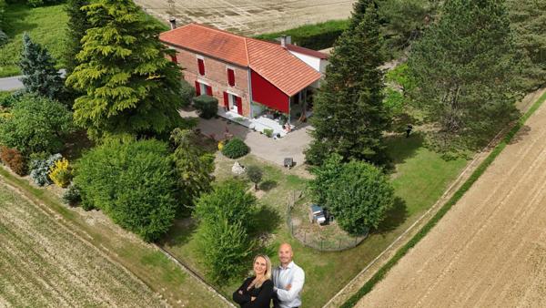 Charmante maison de 190m² avec terrain arboré de 2800m² à Maison Mas d'Agenais