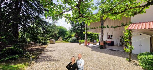 Charmante maison de 190m² avec terrain arboré de 2800m² à Maison Mas d'Agenais