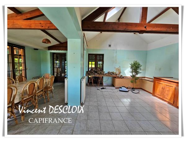 Maison de plain pied à vendre 7 pièces SAULIEU (21210) 2152m² de terrain clos